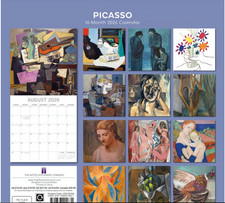 PICASSO - 2026 WALL CALENDAR - BRAND NEW - 224631 picture