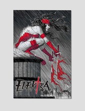 Elektra Black White & Blood #1 Giclee Print Poster 11x17 Marvel Daredevil Art picture