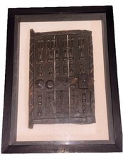 Vintage African Dogon Granary Door - Hand Carved Wood Tribal Art - Mali, 26