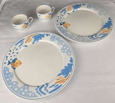 VTG Edgewater Hotel Laughlin Nevada Restaurant Ware Plates & Mugs 2 Sets picture