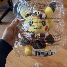 Pokemon Center Pikachu Sweet Mischief Plush picture