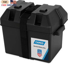 Large Battery Box with Straps and Hardware - Group 27, 30, 31 |Safely Stores RV picture