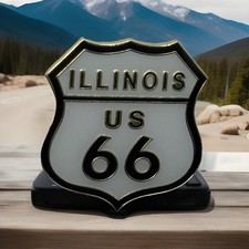 ILLINOIS ROUTE 66 LAPEL PIN NEW picture