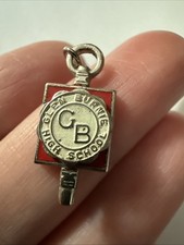 Vintage Glen Burnie High School Pendant Charm 1971 Prom picture