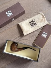 GiGi Collection tobacco pipe made of briar wood new unused original packaging Italy handmade picture