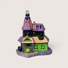 Vintage Celebrations by Silvestri Hand Painted Halloween Lighted House picture
