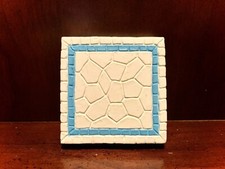 RMS Titanic/Olympic square pool tile full size ceramic replica picture