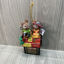 Enesco A Picture Perfect Pair Ornament 1996 Christmas Together Mouse Camera Film picture