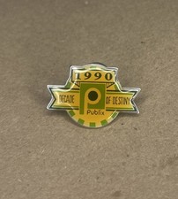 Publix Super Market Decade Of Destiny 1990 Lapel Pin picture