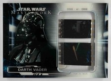 2019 TOPPS STAR WARS MASTERWORK DARTH VADER #FC-DV6 FILM CEL RELIC 1/1 picture