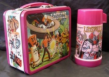 Vintage LIDSVILLE  Lunchbox & Thermos - TV Paramedic (1971) C-8.5+ Awesome picture