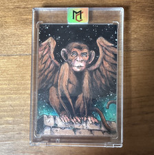 Masterpiece Cards Wizard of Oz 1/1 Sketch Winged Monkey Edde Wagner picture