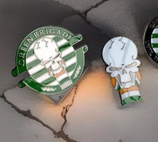 Celtic Green Brigade Pin Badges Casuals Ultras, Adi, Osti Rudi CP Stone Spezial picture