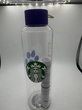 Starbucks UW Campus University of Washington Huskies Strap Water Bottle NEW picture