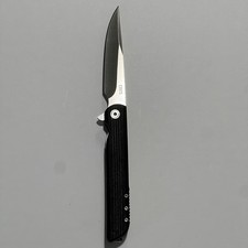 CRKT LCK+ Pocketknife G10 Handle Stainless Plain Clip Point Liner Lock Black picture