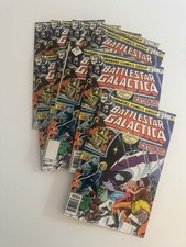 Battlestar Galactica #2 (1979) Marvel Comics Exodus Lot of 10 picture