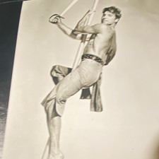 Vintage B&W Portrait of Burt Lancaster in Crimson Pirate 1952 picture