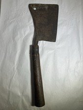 Vintage Hog Splitter Meat Cleaver Beef Butcher Market Knife Collectible 18