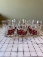 Vintage Pennsylvania Railroad 4902 Libbey Tumblers Set 6 PRR Train Glasses picture