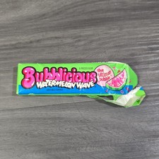 RARE Vintage 1993 BUBBLICIOUS Watermelon Wave Open 4 Piece  picture