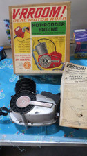 Mattel V-RROOM Hot-Rodder Engine Real Motor Roar Bicycle Acc w/ Orig Box & Manu picture