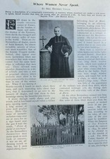 1899 Benedictine Sisters of Anglet France Pyrenees illustrated picture
