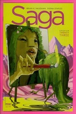 SAGA 23 9.0 VF/NM 1st print Image comics Brian K. Vaughan Fiona Staples picture