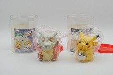 1998 Banpresto Pokémon Mini Coin Banks Pikachu & Cubone Piggy Banks GREAT picture