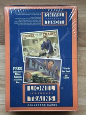 1997 DuoCards Lionel Legendary Trains Sealed Box 30 Packs 72-Card Set picture