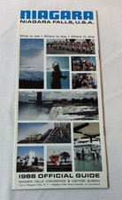 1966 NIAGARA FALLS OFFICIAL GUIDE New York brochure picture