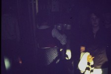 c1970's 35mm Slide Film, Indoor Party Scene People Dark Room Person Color Photo picture