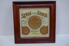 Famous Tobacco Seals of the South Framed - Tennessee, Alabama & Texas picture