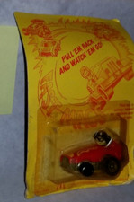 💥 1984 Ronald McDonalds FAST MAC Hamburglar Car Sealed on Card Happy Meal 💥 picture