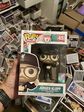 Funko Pop Jurgen Klopp 45 Liverpool Lfc Soccer Football New Ships in Protector picture