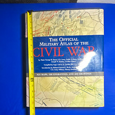 🇺🇸 THE OFFICIAL MILITARY ATLAS OF THE CIVIL WAR - HARD COVER HUGE BOOK - HIST picture