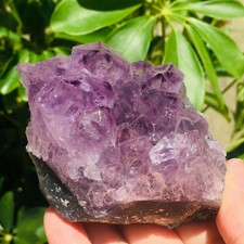 306g Natural Amethyst Geode Quartz Cluster Crystal Specimen Healing, Madagascar picture