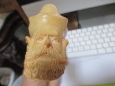 VINTAGE MEERSCHAUN TURKEY  SULTAN PIPE. LARGE HEAD, UNSMOKED EXC/NRMNT COND picture