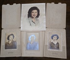 4- Mildred Millie Ruth Best Pro Photo 1930's 40's Woman Picture 8x10 Black White picture
