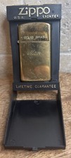 Zippo 1932-1990 Solid Brass Commemorative Lighter. RARE picture