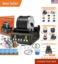 C1 Rock Tumbler Kit - Professional Large 2.5LB Capacity, Up to 5X More Noise ... picture