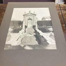 VTG Villa Lante Garden Gate Italian Architecture Photo Bagnaia Viterbo Vignola picture