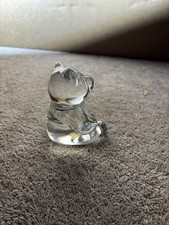 Vintage Princess House Crystal Teddy Bear Figurine picture