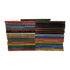Vintage 1978-1998 Garfield Jim Davis Complete Comic Strip Book Set 1-33 Books picture