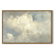 SHENIFY Vintage Landscape Framed Wall Art 24x36in Natural Framed picture