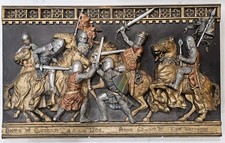 BATTLE OF EVESHAM 1205 PRINCE EDWARD x Marcus Designs Medieval Wall Plaque 16x10 picture