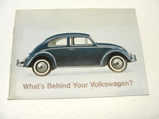 1961 VOLKSWAGEN VW BEETLE BUG SERVICE BROCHURE picture