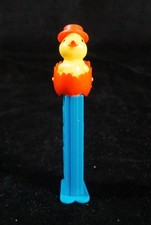Vintage Pez Dispenser Easter Chick Hatching Egg Blue Stem (A3) picture