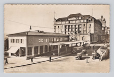 Berne Place Du Casino Et Palace Hotel Bellevue Real Photo RPPC Postcard picture