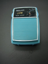VTG Midland Pocket Model 10-020B AM Transistor Radio Rare Teal Blue Not Working picture