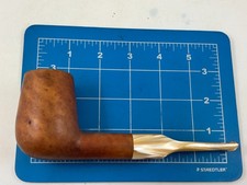 Judd's Very Nice Unsmoked Large Hand Made Smooth Briar Pipe w/Lucite Stem picture